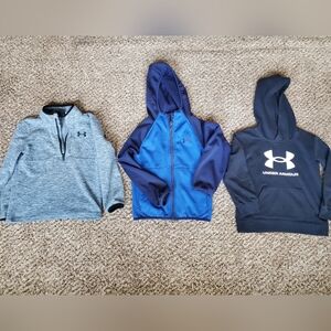 Under Armour Boys 5T Sweater Lot